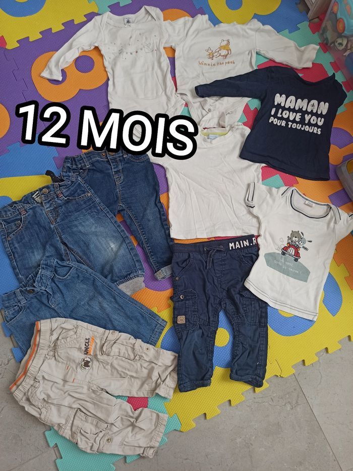 Lot vêtements 12 mois