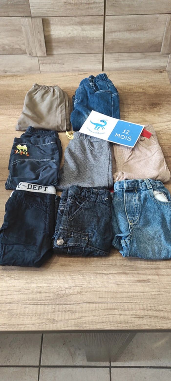 Lot de 8 pantalons