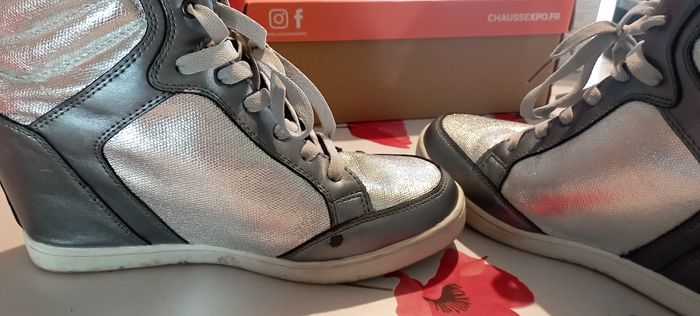 Chaussures talons compensés - photo numéro 7