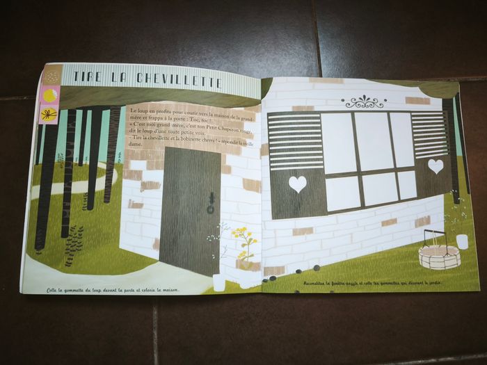 Livre conte activités Le petit chaperon rouge Mila - photo numéro 3