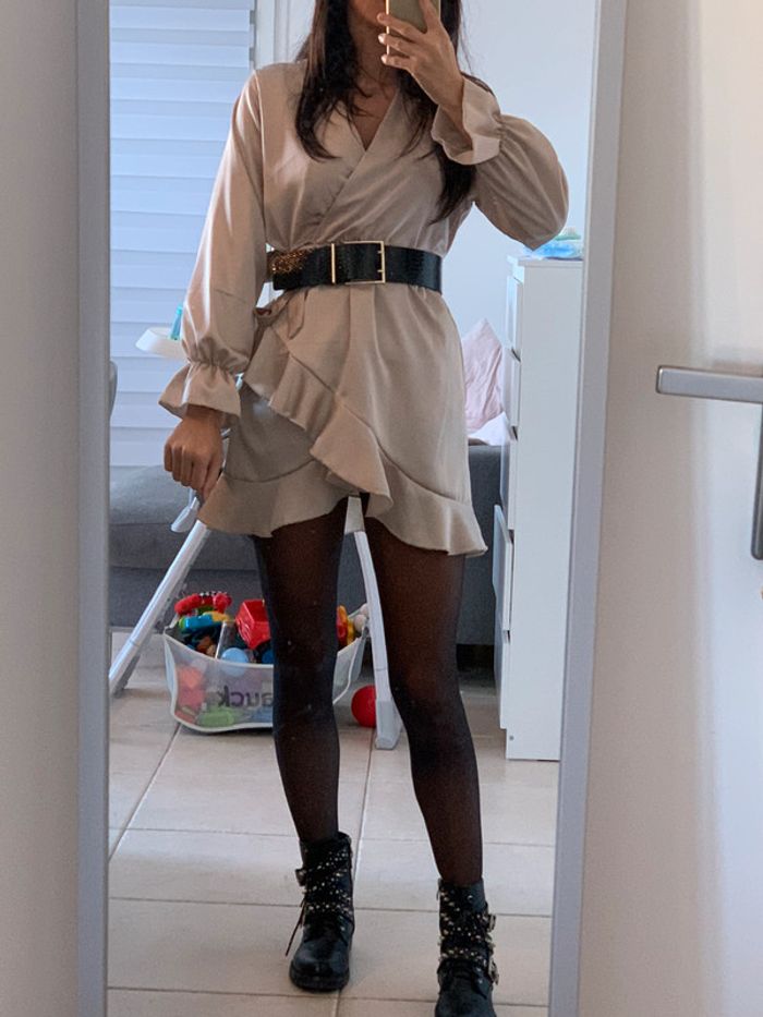 Robe beige