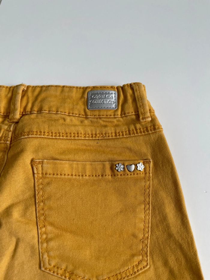 Pantalon jaune moutarde taille 12 ans marque inextenso - photo numéro 7