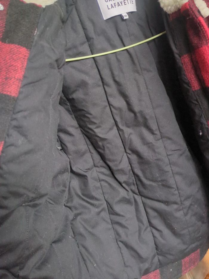 Veste bûcheron carreau rouge Lafayette - photo numéro 5
