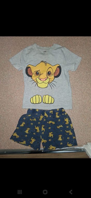 Pyjama été garçon