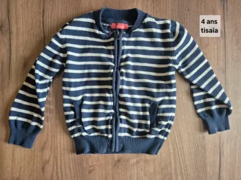 Gilet garçon 4 ans