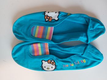 chaussons rythmique danse hello kitty 37