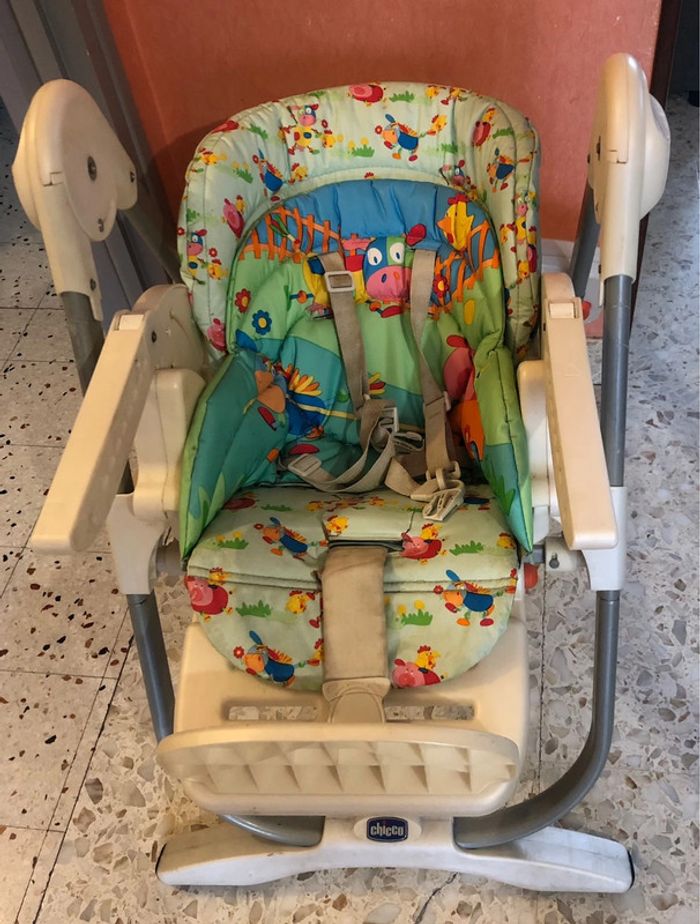 Chaise haute chicco - photo numéro 8