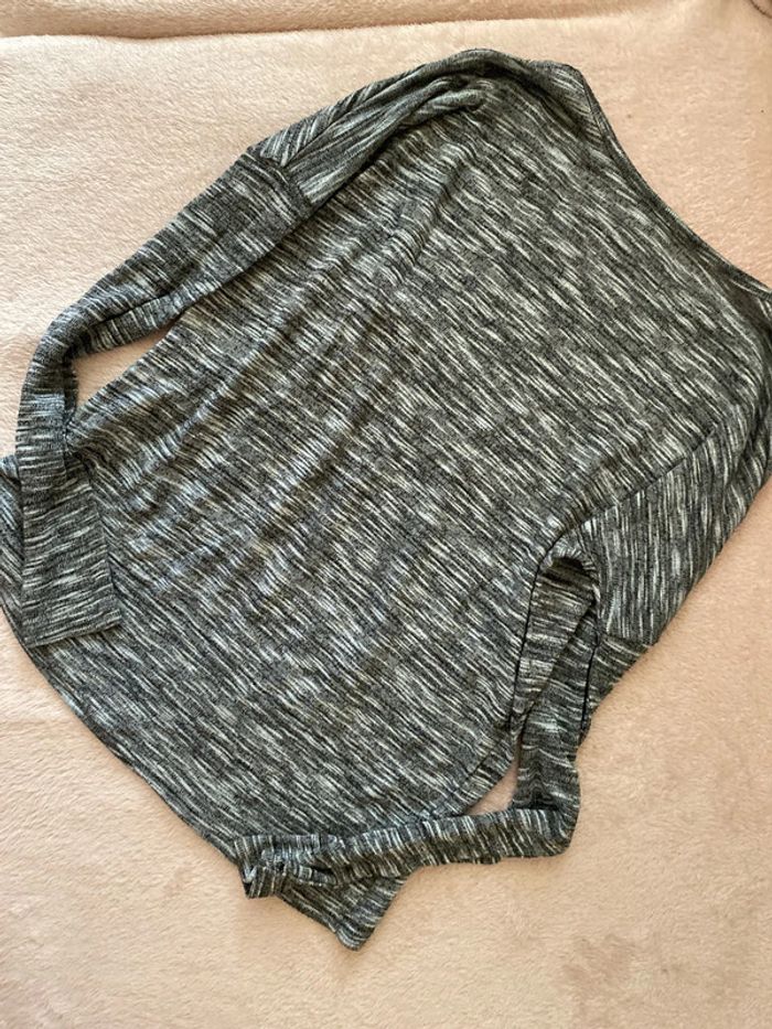 Haut manche longue gris Jennyfer taille M - photo numéro 5