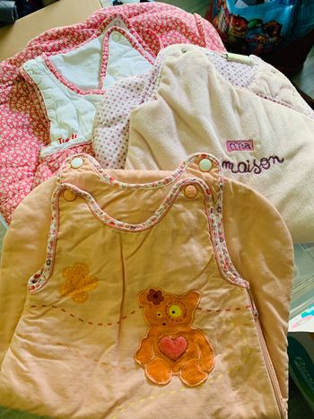 Lot de 3 gigoteuses 0-6 mois