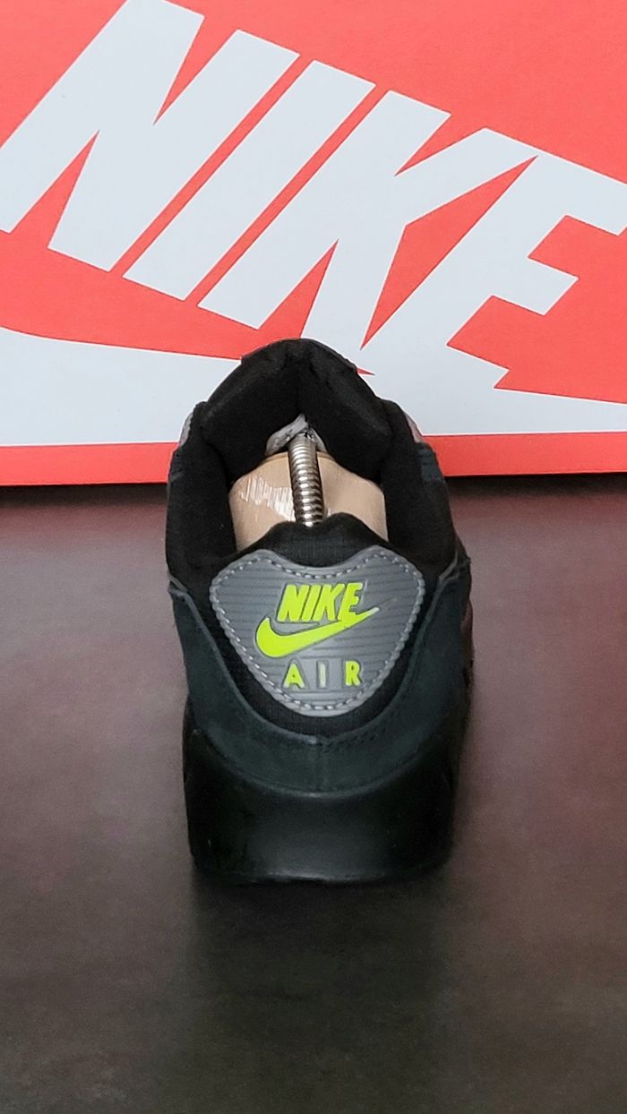Nike Air Max 90 Black Cool Grey Volt - FQ2377001 - Unisex - Size : 38.5 🌈🌈 - photo numéro 7