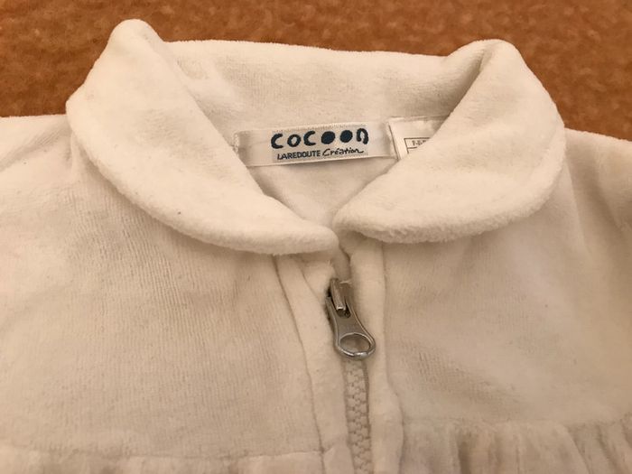 Ensemble blanc blouson et jogging - photo numéro 4