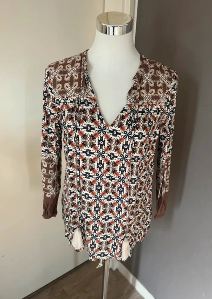 Stella Forest, blouse, haut bohème chic,  femme, taille 40