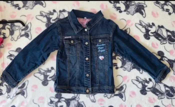 Veste en jean fille