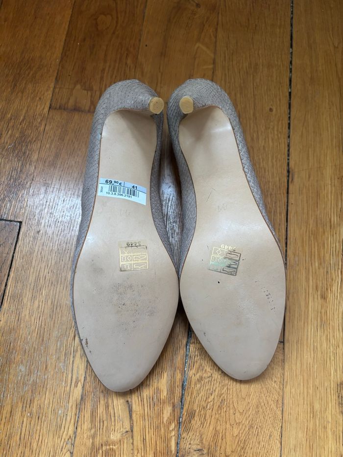 Escarpins beige Eram taille 41 neuves - photo numéro 3
