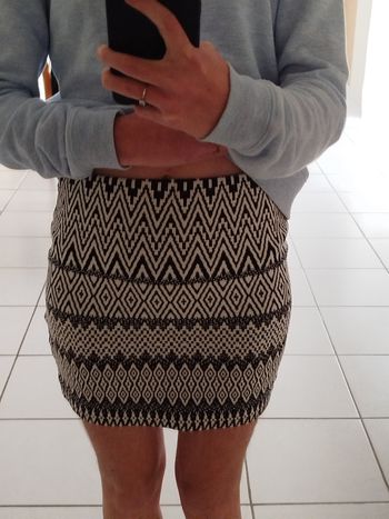 Mini jupe imprimée taille S