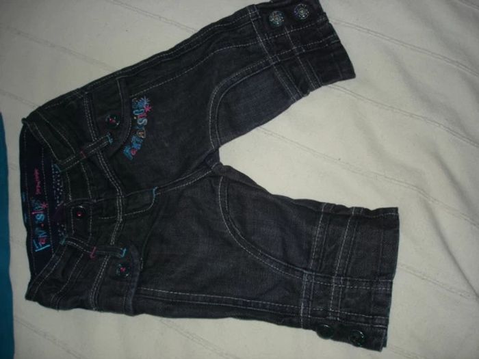 Ensemble tee shirt et jean Segent Major 24 mois - photo numéro 3