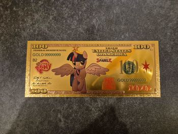 Billet OR à collectionner My Little Pony