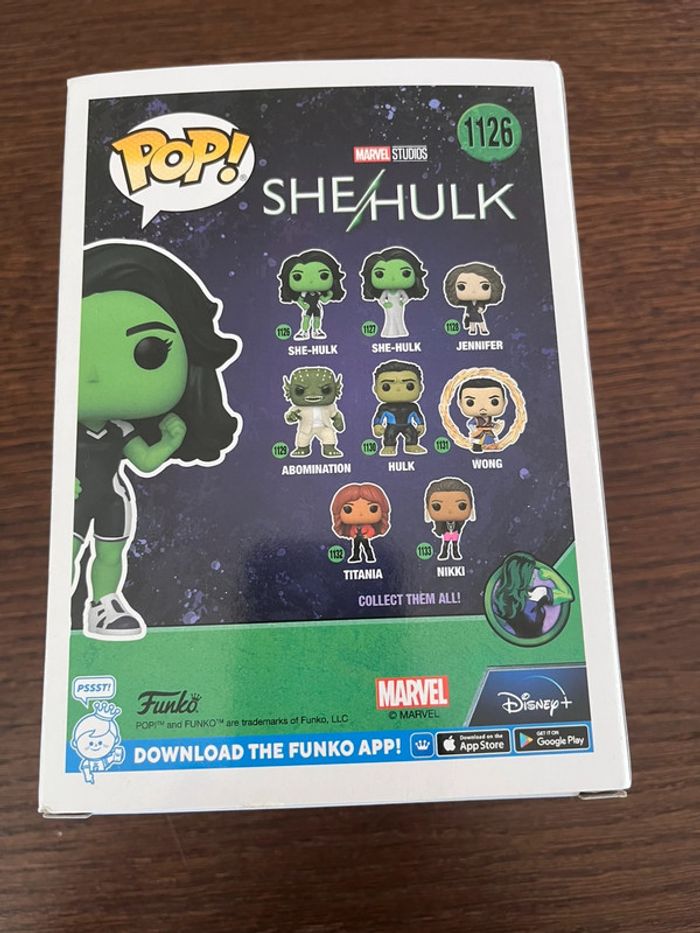 Figurine pop 1126 She Hulk - photo numéro 2