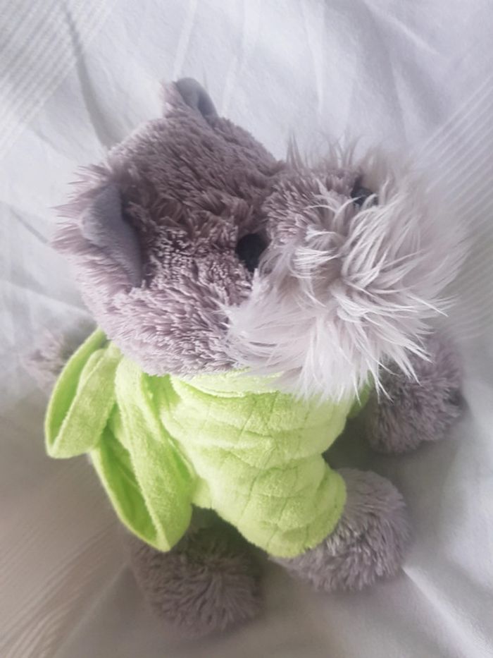 Peluche chien Gipsy avec lanières transport - photo numéro 5