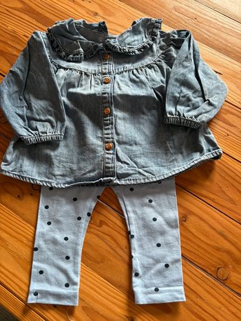 Ensemble blouse et legging