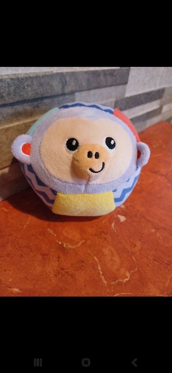 Peluche grelot fisherprice