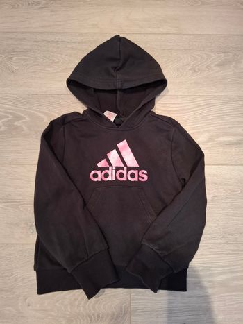 Sweat à capuche Adidas fille 7ans 8ans