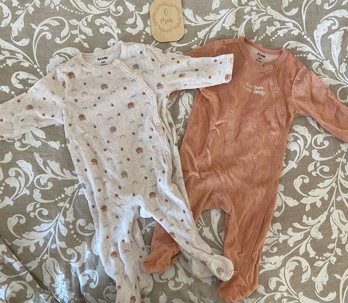 Lot pyjama velours