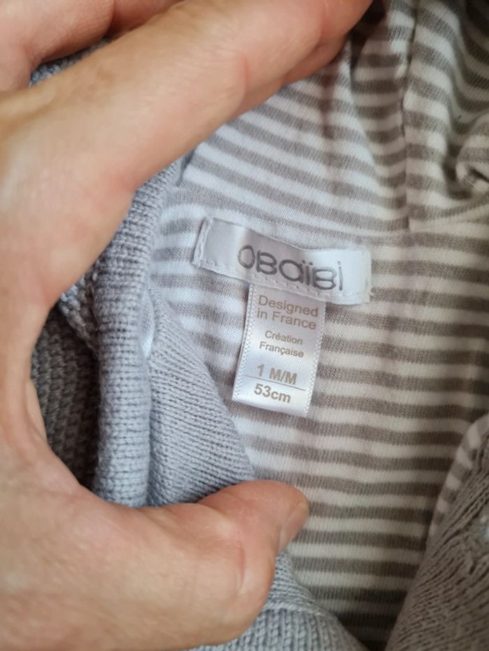 Brassière gilet sweat à capuche garçon fille - photo numéro 5