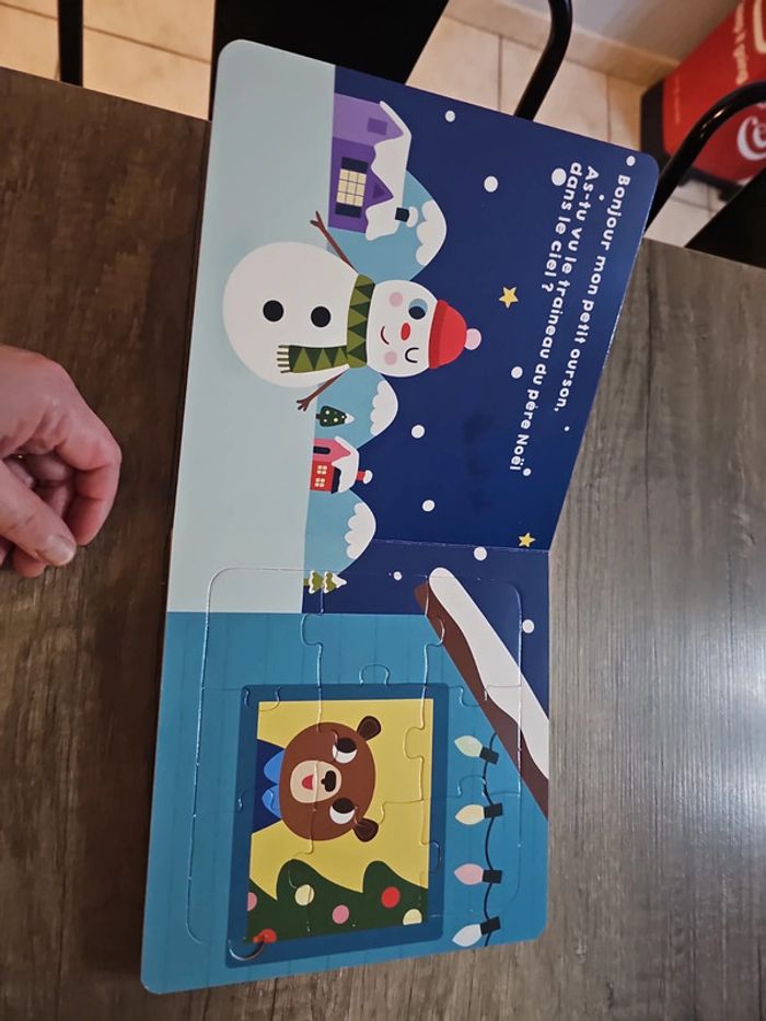 Livre puzzle mon puzzle de noel - photo numéro 2