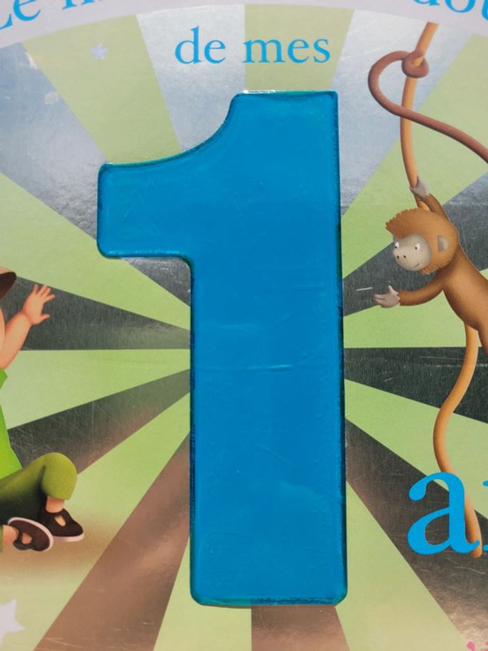 Livre couverture mousse Le Monde tout doux de mes 1 an, fleurus - photo numéro 3