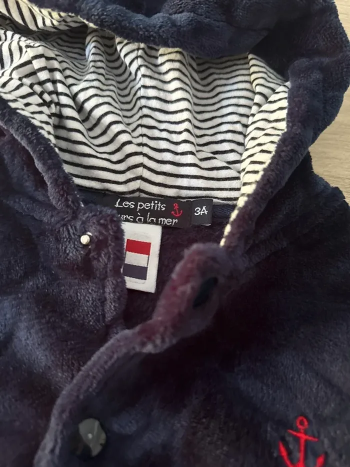 Veste douce à capuche  3 ans - photo numéro 3