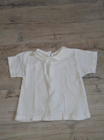 Tee shirt manche courte fille 12 mois