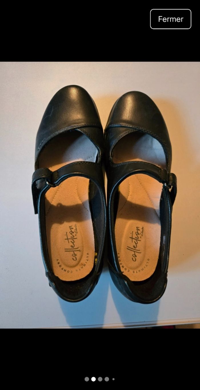 Ballerines babies de marque Clarks - photo numéro 2