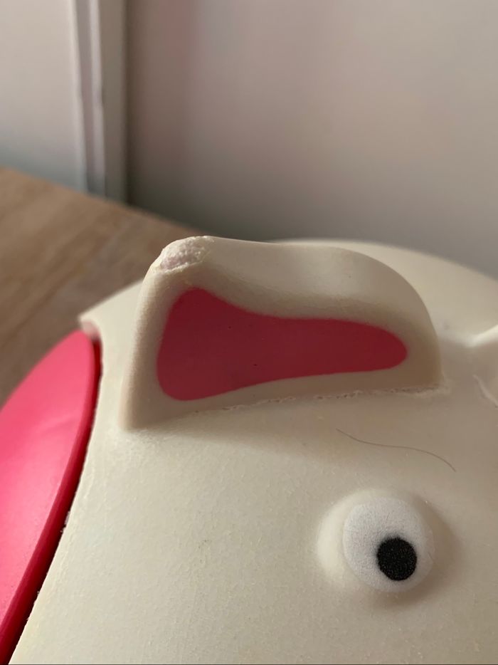 Poubelle cochon pour salle de bains ou pour chambre d’enfant - photo numéro 5