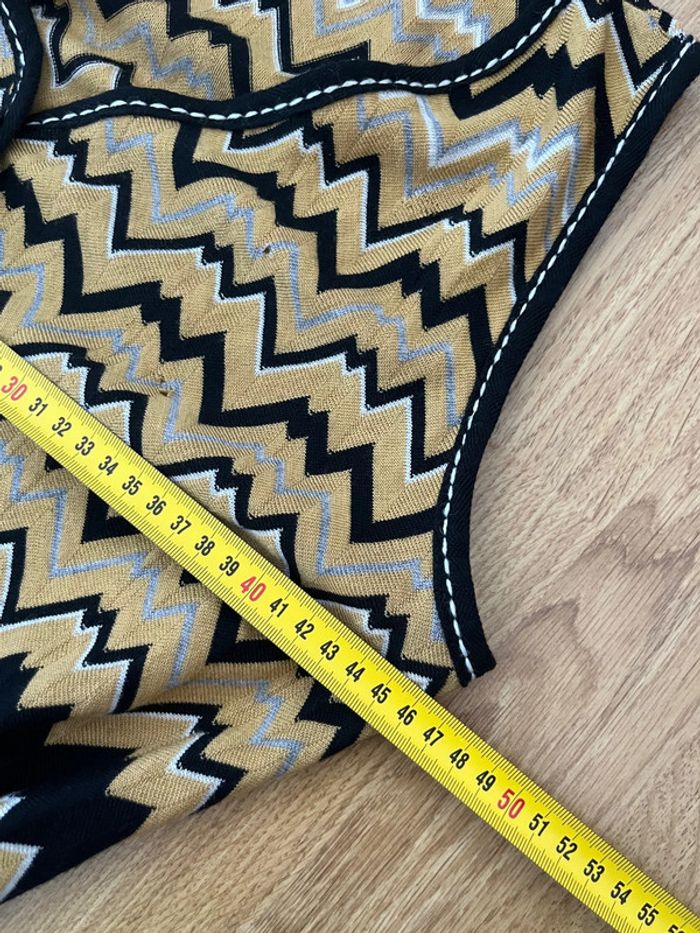 Robe Missoni vintage à chevrons – Taille 40 - photo numéro 11