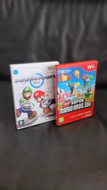 Lot 2 jeu Nintendo Wii Super Mario Kart