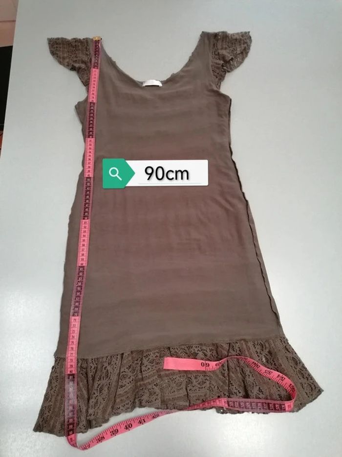 Robe marron Promod 38 - photo numéro 8