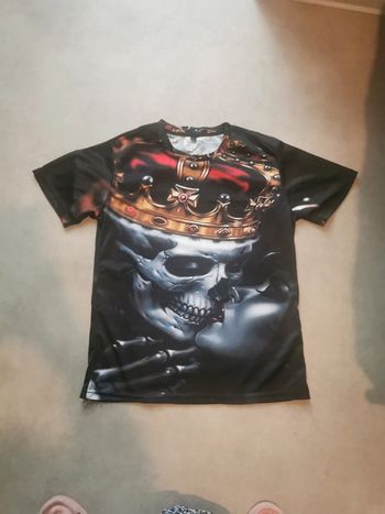 Tee shirt tête de mort