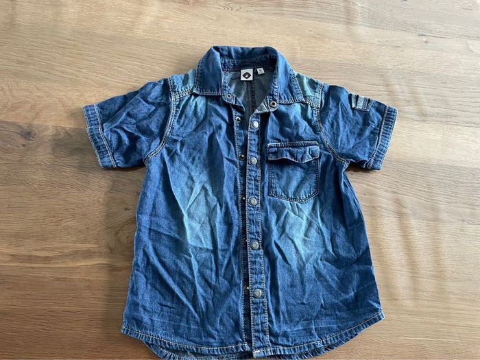 Chemise fine jean marque Z 6 ans - photo numéro 3