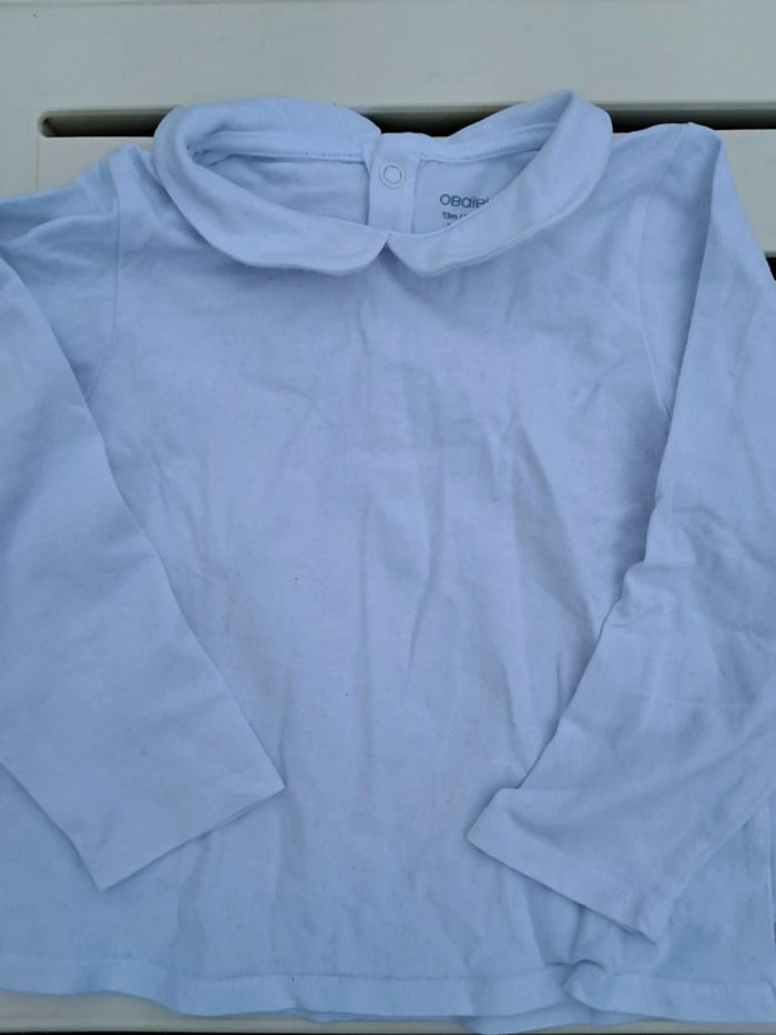 Sweat-shirt col claudine