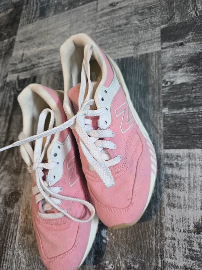Basket rose femme New balance - photo numéro 2