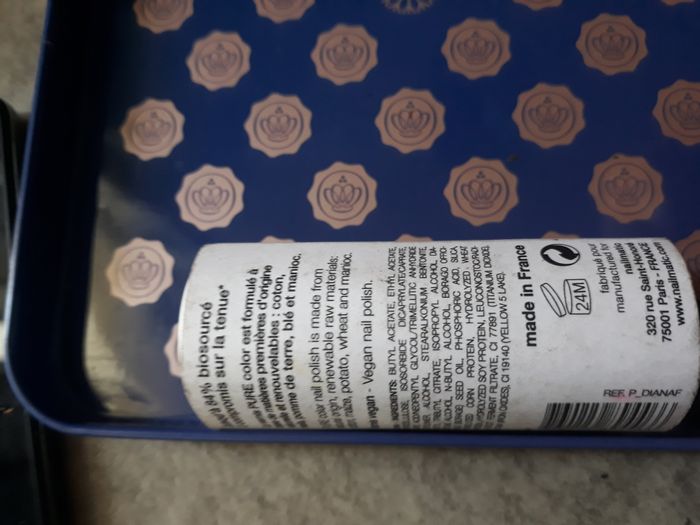 Nailmatic pure coloré vernis à ongles  8ml couleur diana - photo numéro 2