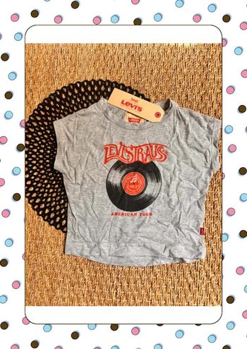 TEE shirt neuf disque levis b