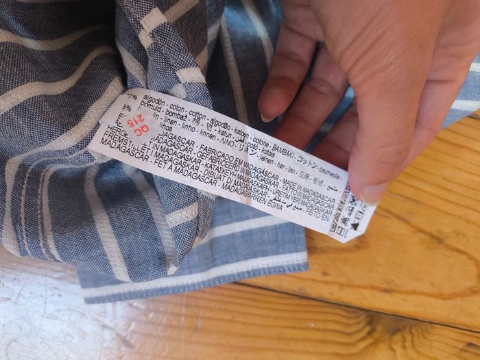 Chemise a rayures 8 ans Zara - photo numéro 5