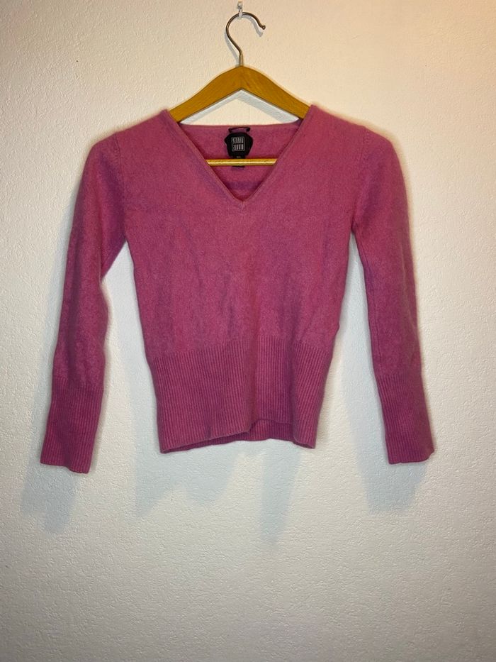 Pull rose en cachemire Studio femme