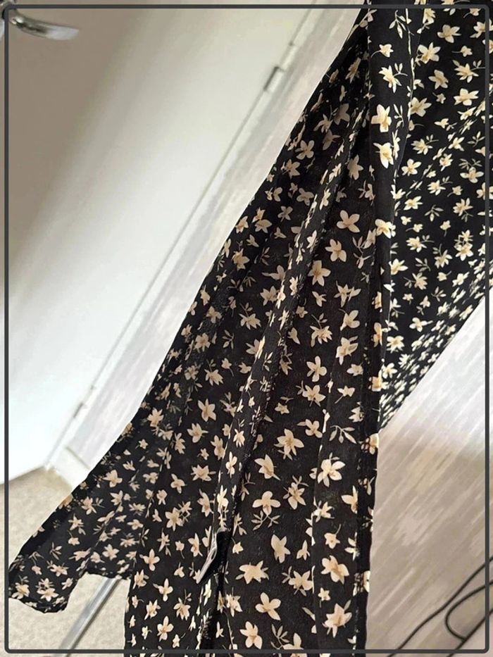 Jupe fleurie longue taille 36 marque shein * - photo numéro 4