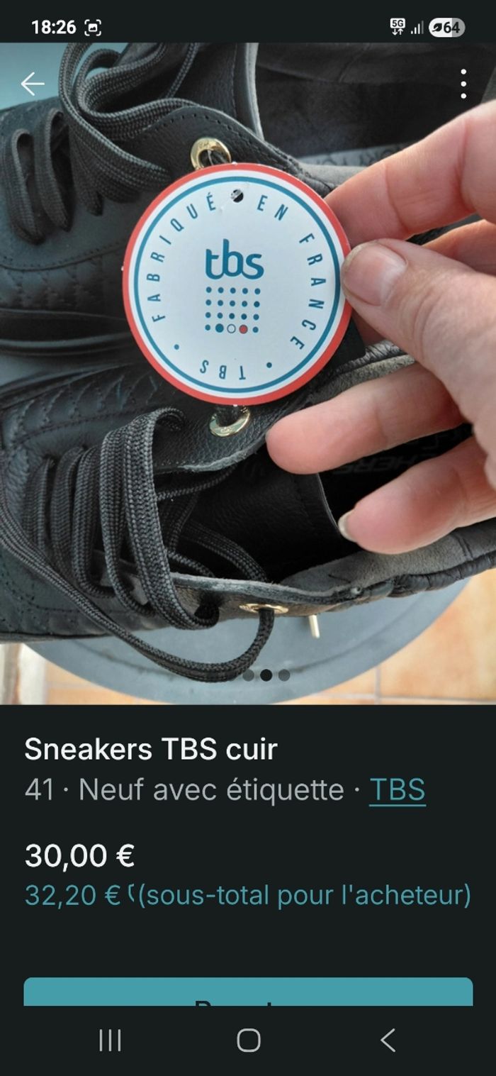 Sneakers TBS - photo numéro 2