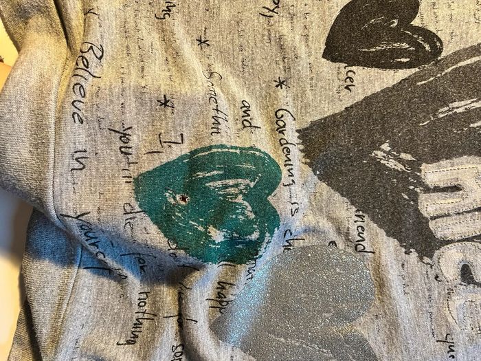 T-shirt desigual gris - photo numéro 4
