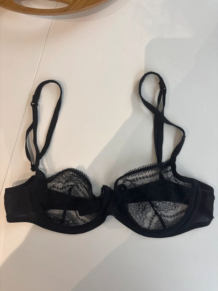 Soutien-gorge dentelle noire – Princesse tam.tam 85b
