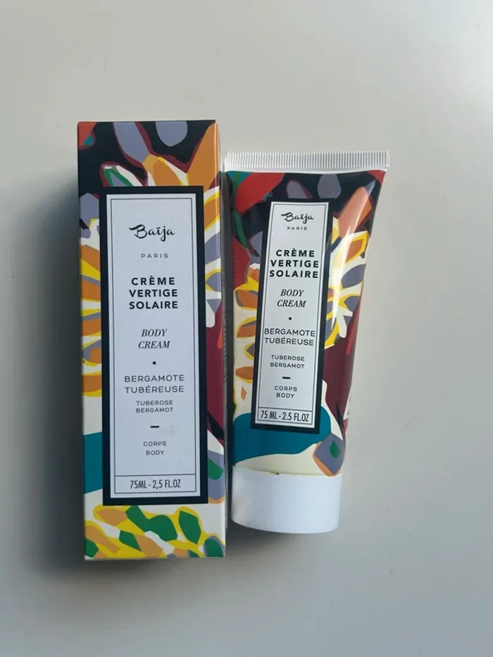 Body cream Baïja neuve 75ml neuf